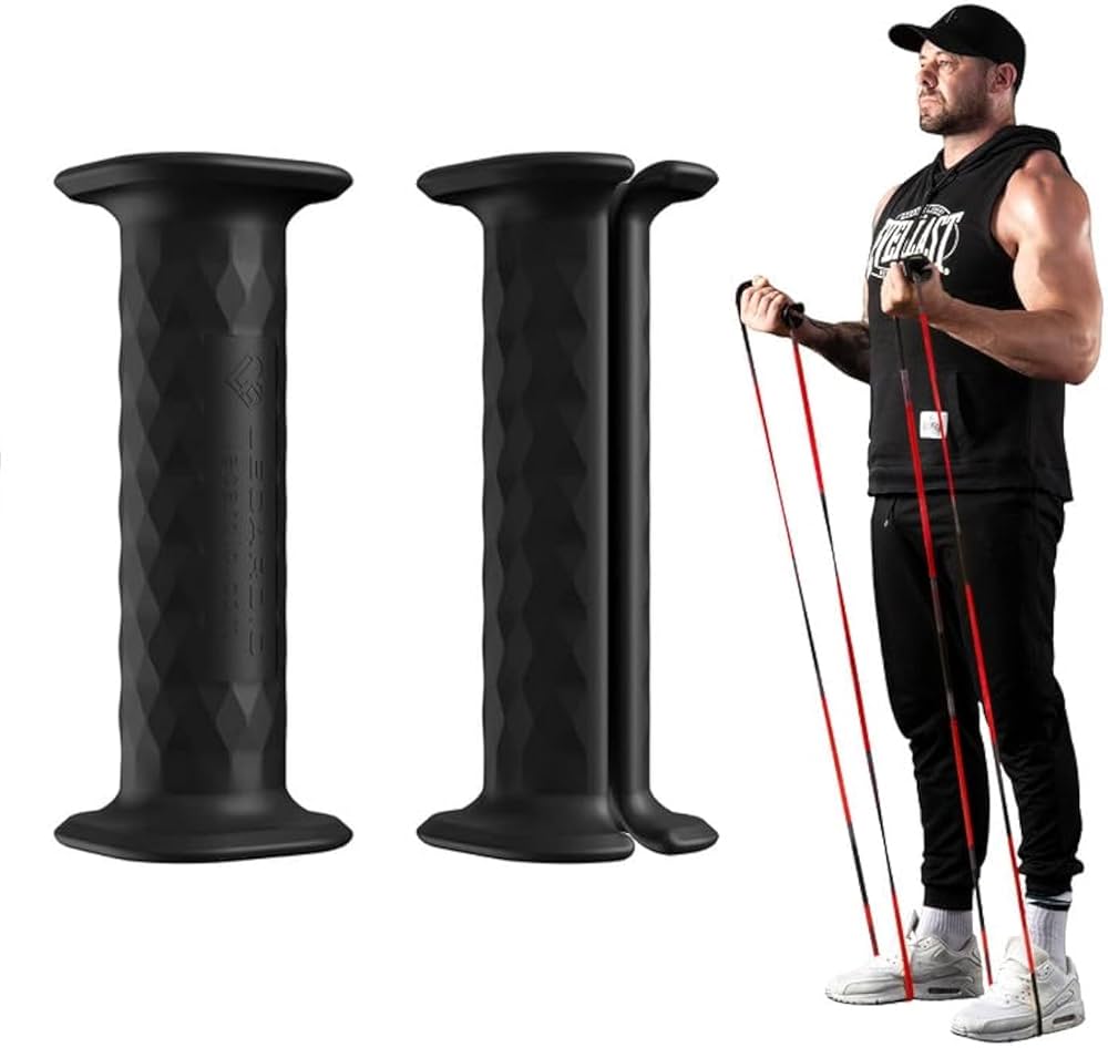 Amazon.co.jp: LECARDIOトレーニングチューブ 迷彩です筋トレチューブ