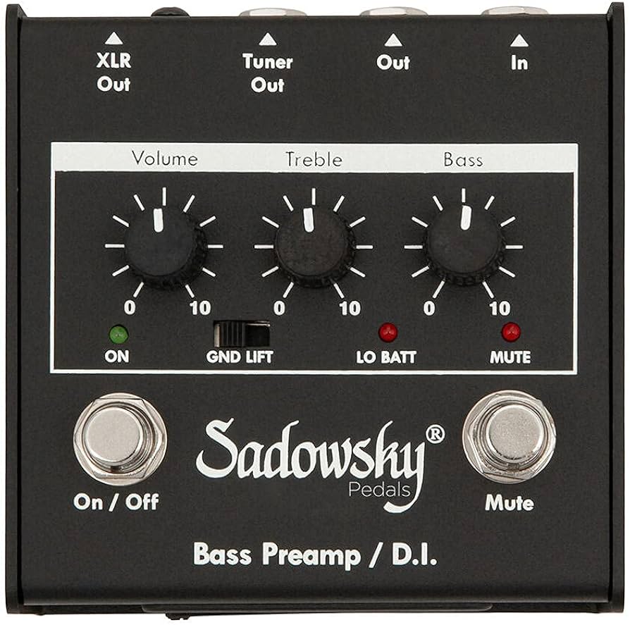 Amazon.com: Sadowsky SBP-1 v2 - Outboard Bass Preamp/DI - Give