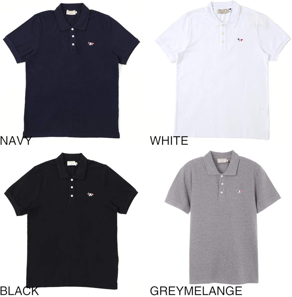 Amazon.co.jp: (メゾンキツネ) MAISON KITSUNE ポロシャツ XLサイズ