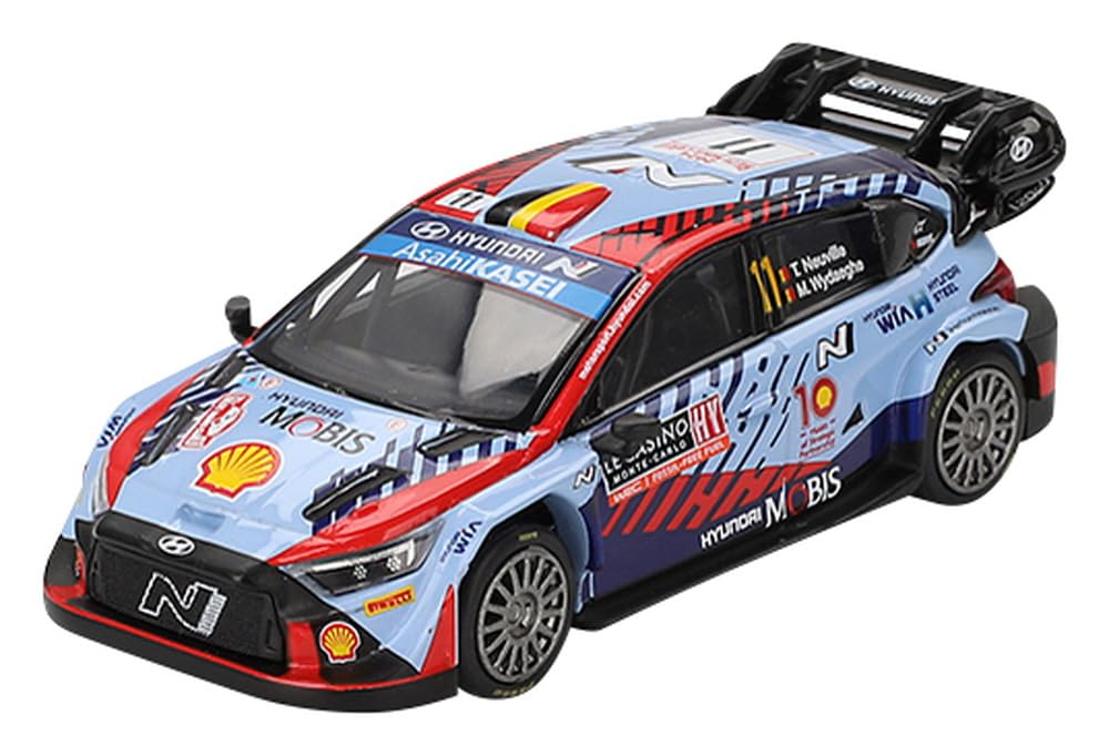 Amazon | MINI GT 1/64 Hyundai i20 N Rally1モンテカルロラリー 2024