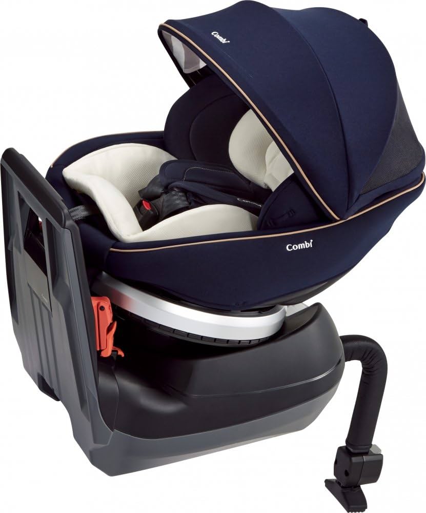超美品 コンビ クルムーヴ スマート ISOFIX JN-570 ネイビー
