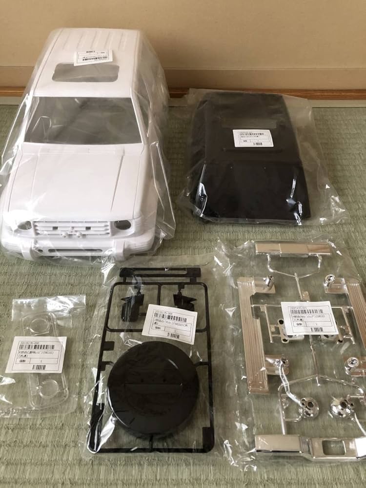 Amazon | ！ タミヤ パジェロ メタルトップワイド ボディ 風防 ボディ