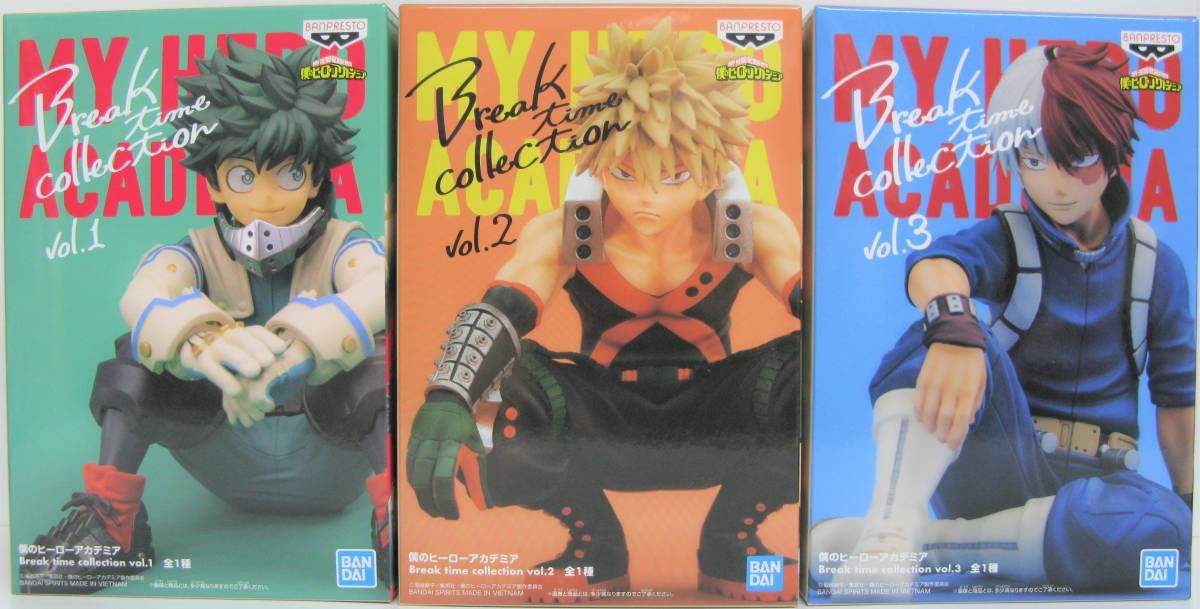 Amazon | 【国内正規品 未開封】 緑谷出久＆爆豪勝己＆轟焦凍 3種