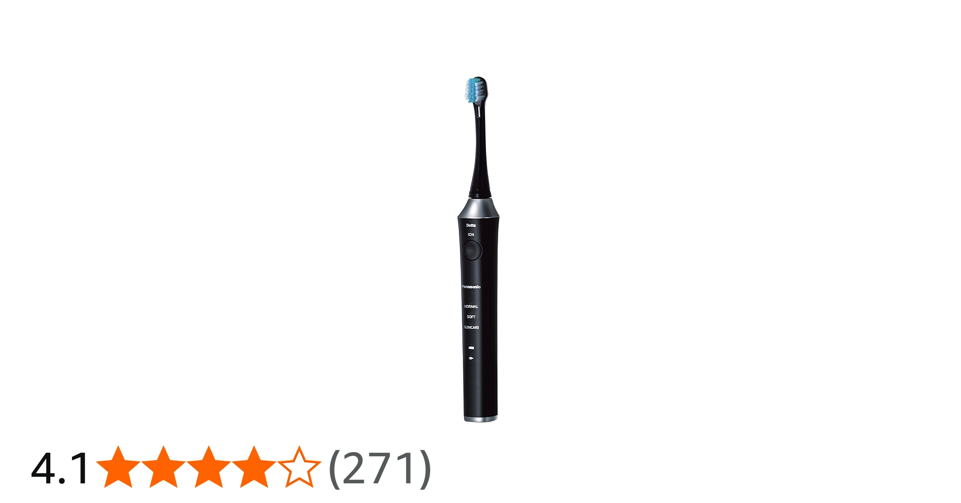 Amazon.co.jp: パナソニック 電動歯ブラシ ドルツ 黒 EW-DE55-K