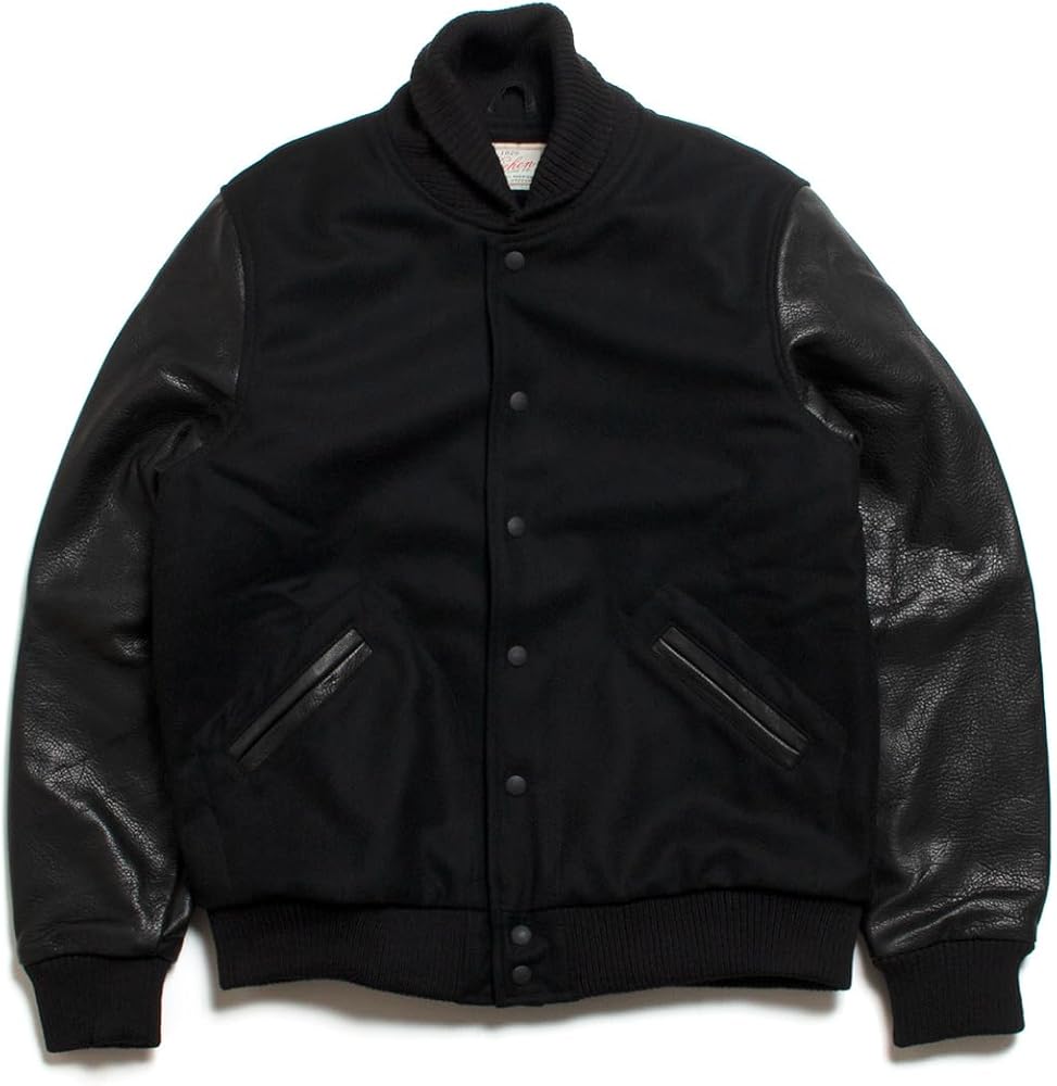 Amazon | [DEHEN] ディーエン Varsity Jacket スタジャン メルトン