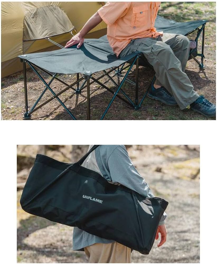 Amazon | ユニフレーム アウトドアベッド リラックスコット オール