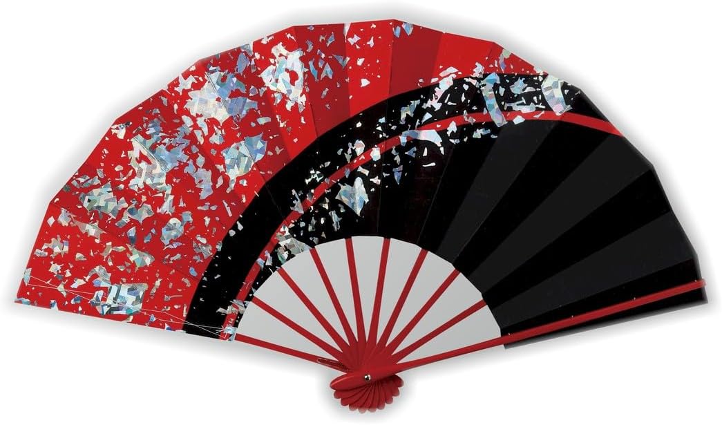 団扇屋さん 団扇素材 艶ありグリッターシート 12×30cm お試しサイズ 6