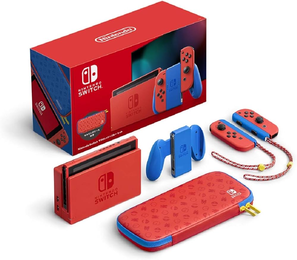 Amazon.co.jp: Nintendo Switch マリオレッド×ブルー セット : ゲーム