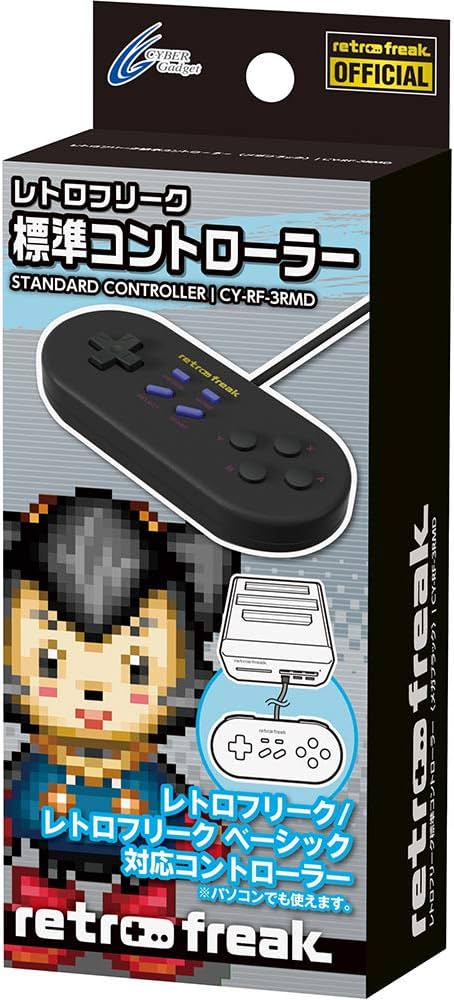 Amazon.co.jp: レトロフリーク 標準コントローラー (MDカラー) メガ
