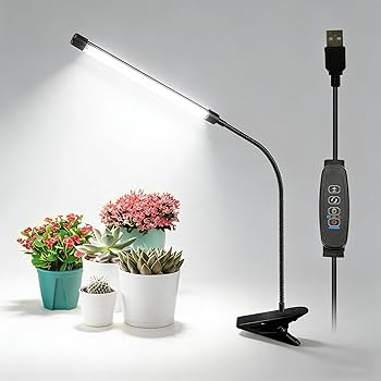 Amazon.co.jp: 屋内植物用LEDグローライト、20W 6000K植物ライト、多肉