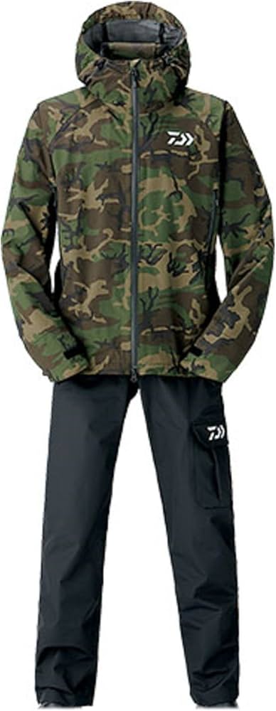 ダイワ】レインコート DR－3823 グリーンカモ 2XL レインウェア