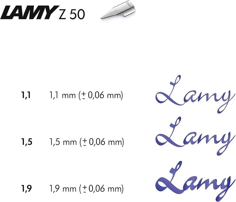 Amazon | ラミー LAMY 万年筆 替えペン先 ニブ シルバー サイズ：F