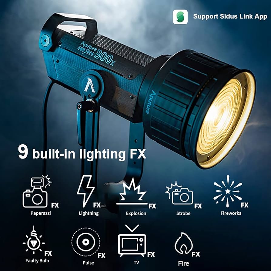 Amazon.com : Aputure LS 300X Bi-Color 2700K-6500K LED Bowens Mount