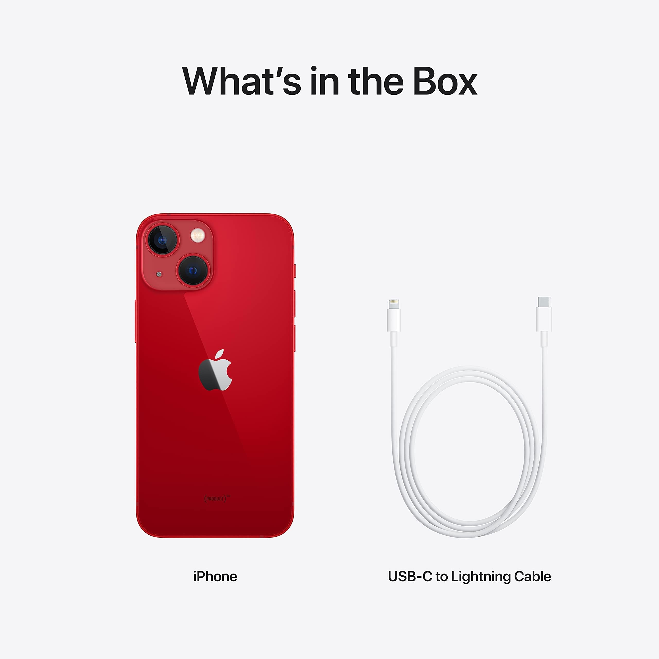 Amazon.com: Apple iPhone 13 Mini, 128GB, Red - AT&T (Renewed