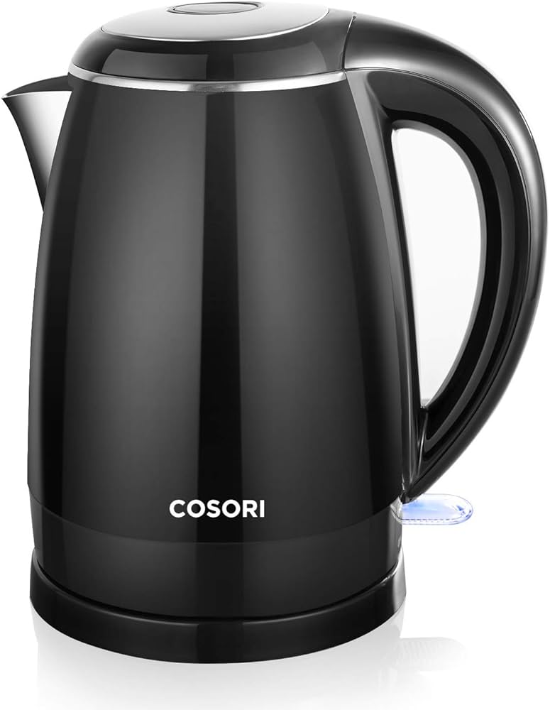 Amazon | Cosori 電気ケトル(BPAフリー) 1.8クォート ステンレス