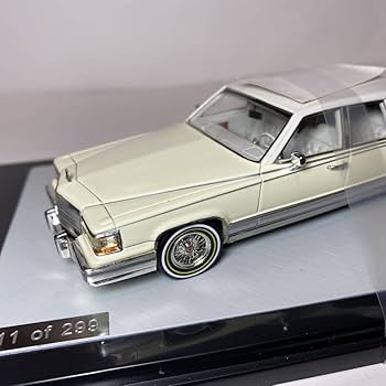 Amazon | GLM 1/43 CADILLAC BROUGHAM キャデラック ブロアム ホワイト