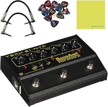 Amazon.com: Tech 21 PBDR SansAmp Programmable Bass Driver DI 3