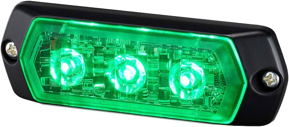 Amazon | パトライト/PATLITE 補助警告灯 LPT-1M1-G DC12~24V 緑色 薄