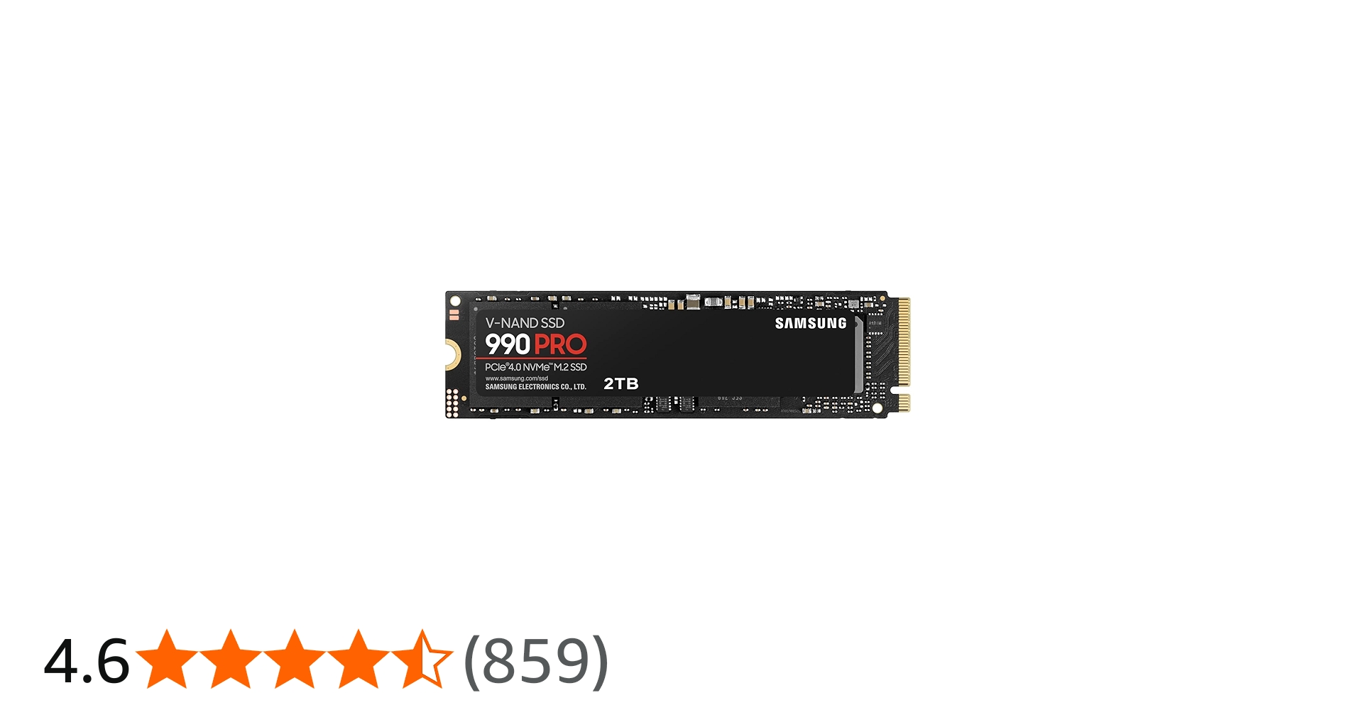 Amazon.co.jp: Samsung 990 PRO 2TB PCIe Gen 4.0 x4 (最大転送速度