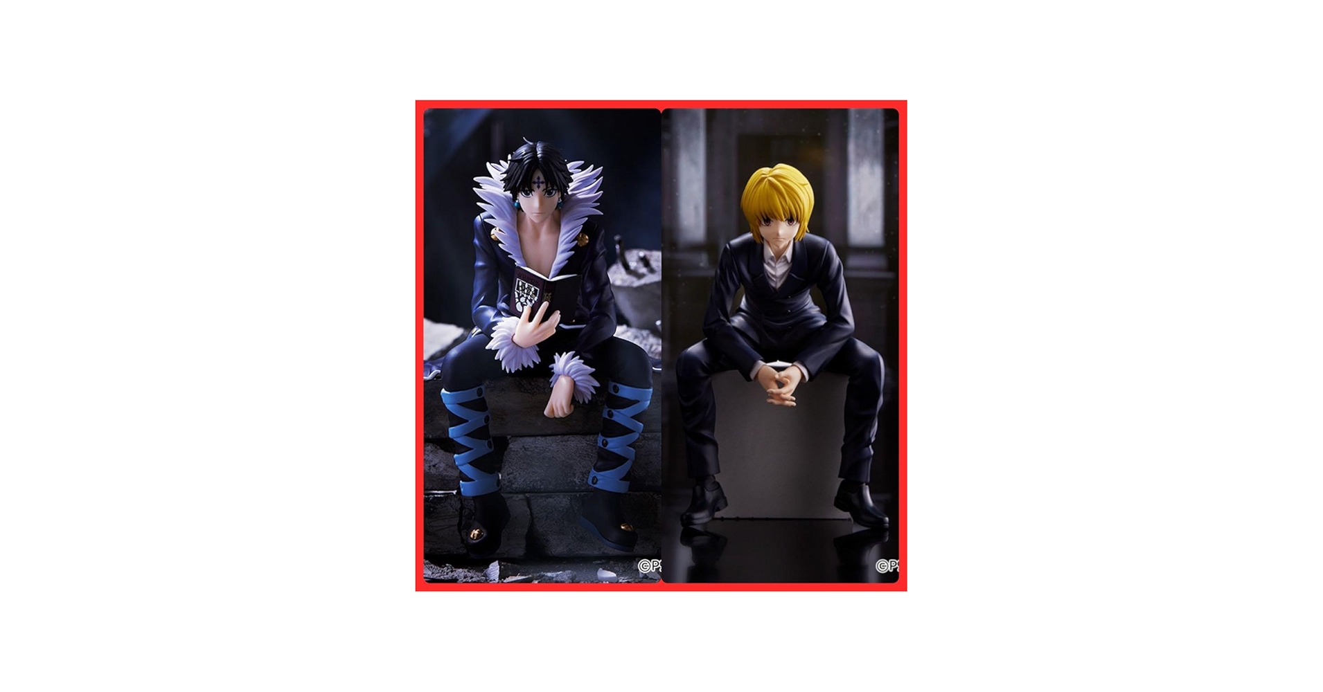 Amazon.co.jp: HUNTER×HUNTER クロロ クラピカ フィギュア : おもちゃ