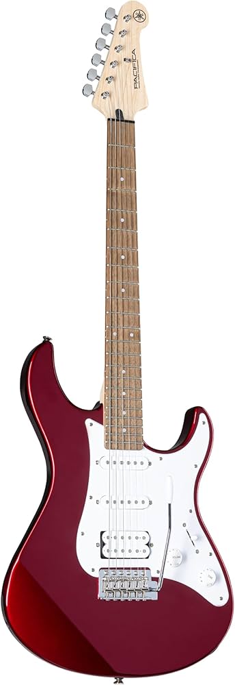 Amazon.com: Yamaha PAC012 - Red Metallic 6-string Electric Guitar