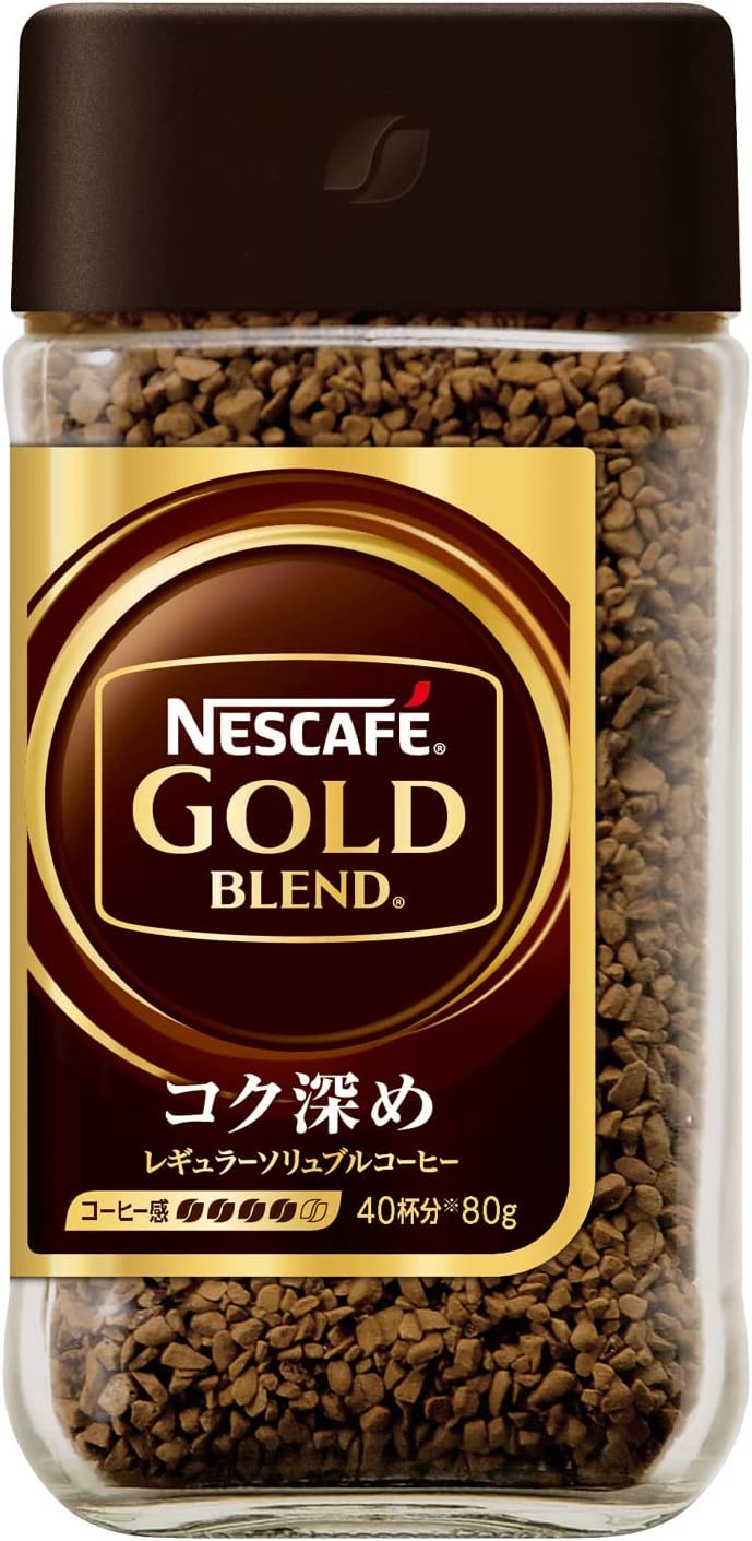 Amazon.co.jp: ネスカフェ ゴールドブレンド コク深め 80g : 食品