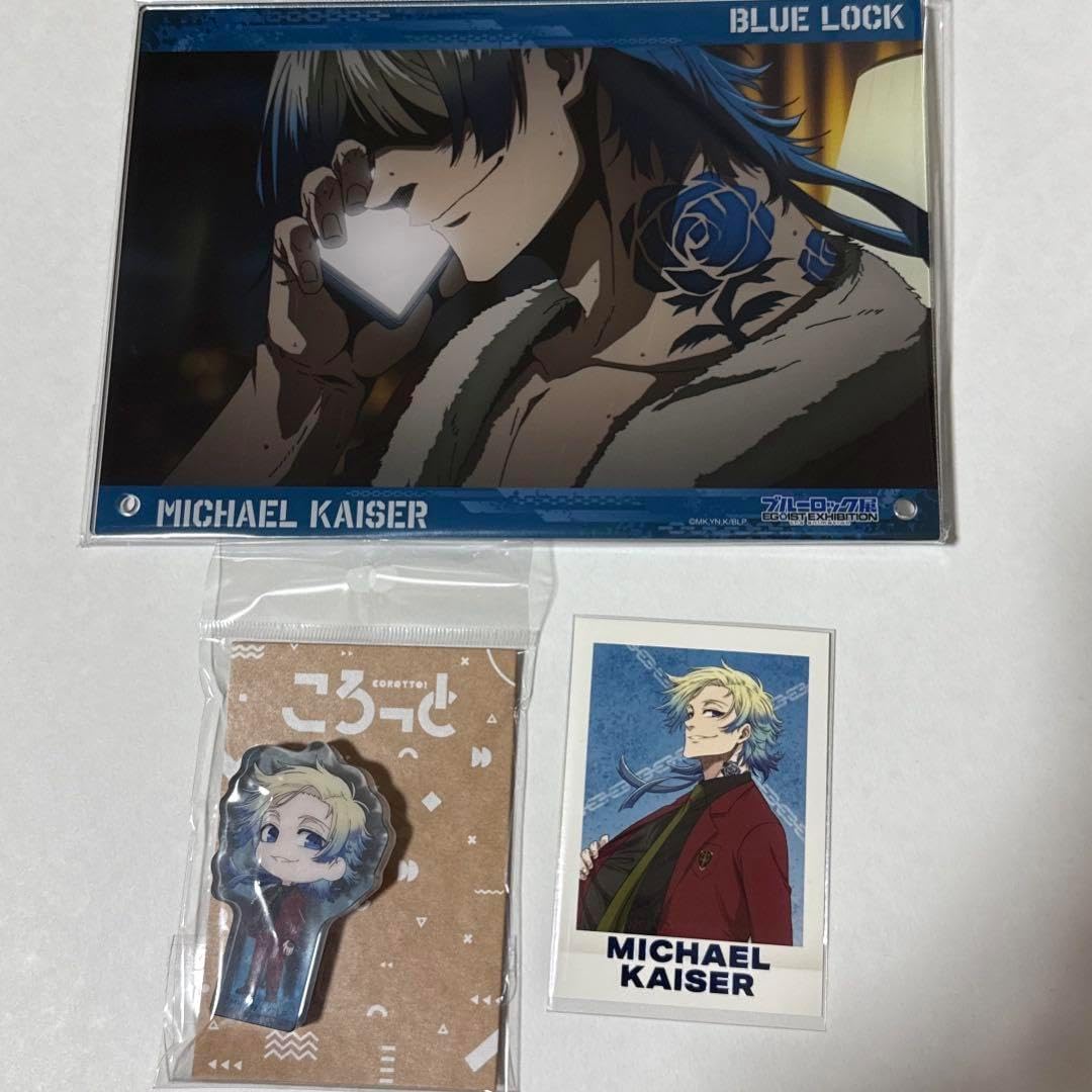 ブルーロック展 エゴ展 缶バッジ 御影玲王 ブルーロック展 EGOIST