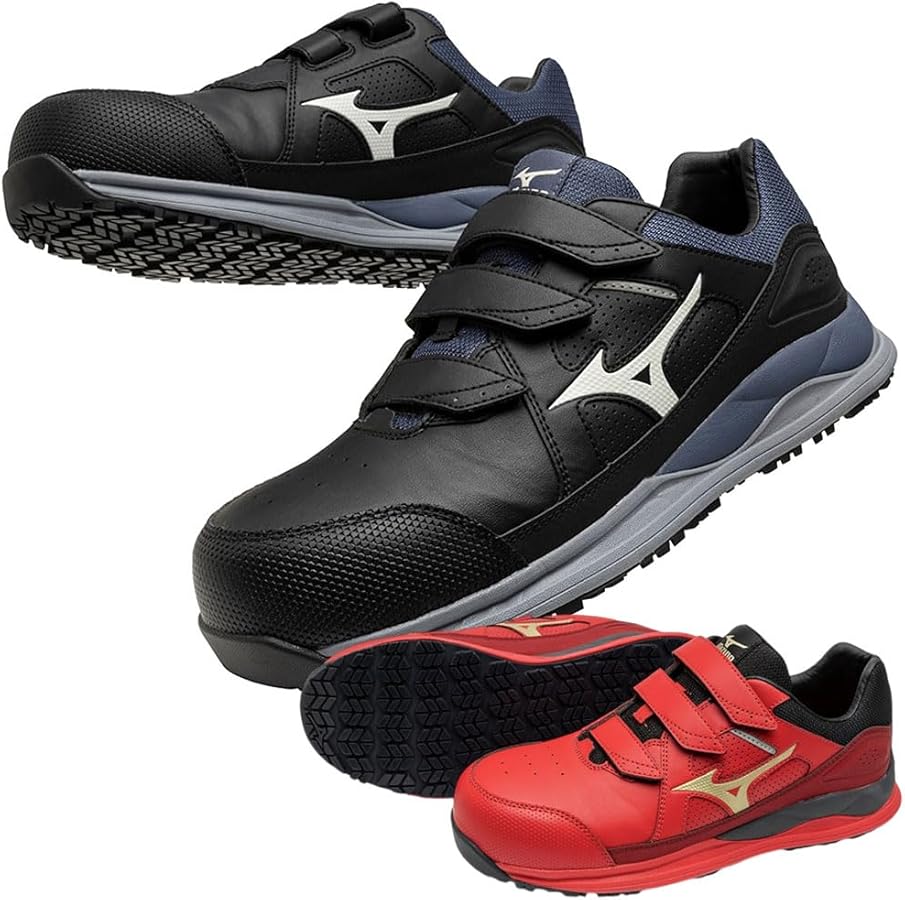 Amazon | [SOLV] ミズノ ワークシューズ オールマイティ HWII 22L