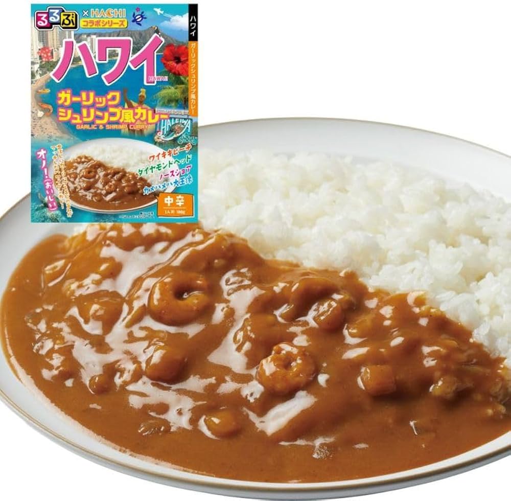 Amazon.co.jp: 【るるぶ×HACHIコラボ】ハワイ ガーリックシュリンプ風