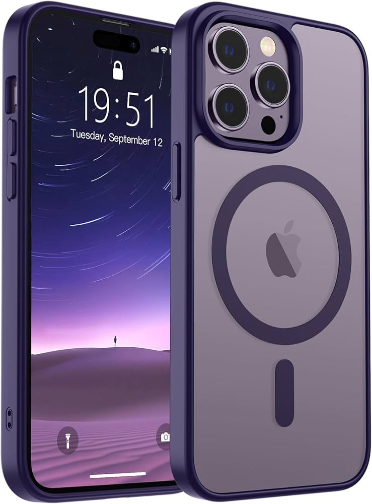 Amazon.com: SUPFINE Magnetic for iPhone 14 Pro Case (Compatible