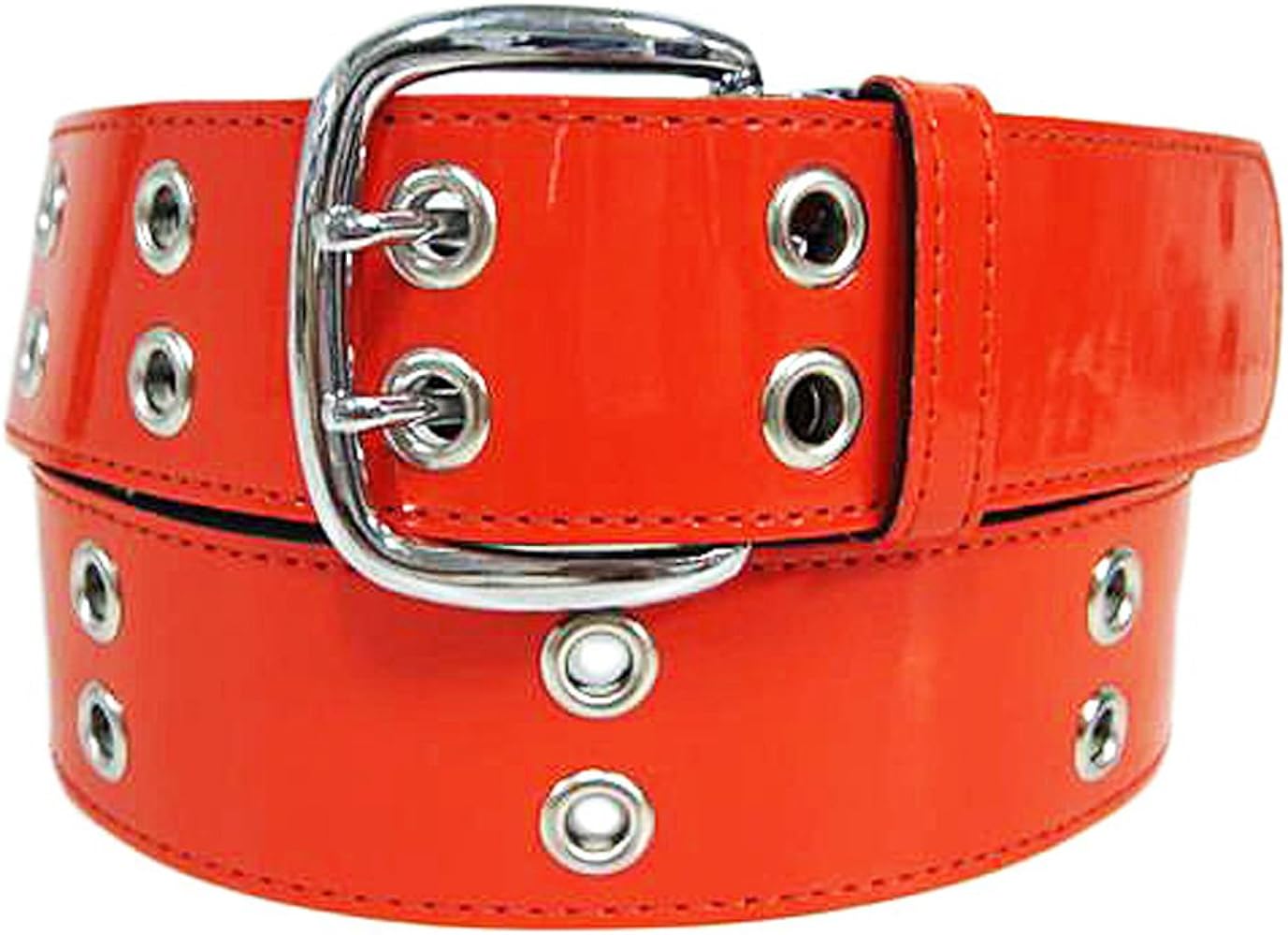 Amazon | 8(eight) (エイト) カラフルエナメルベルトバックル オレンジ