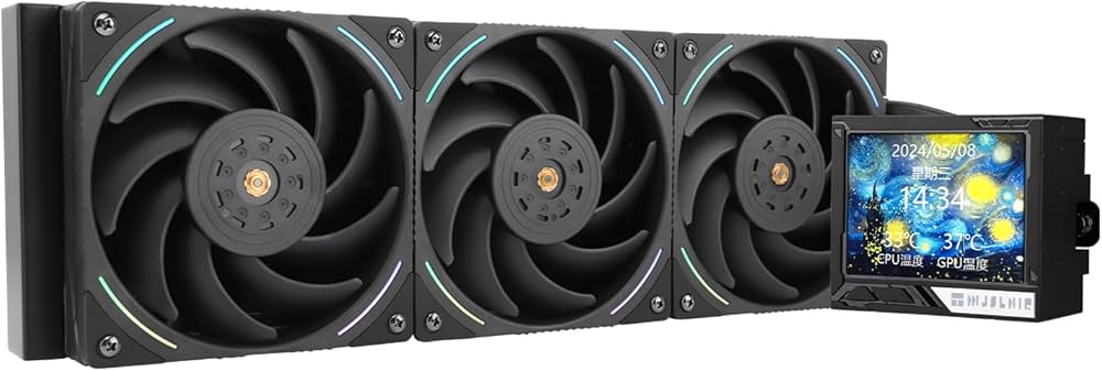 Amazon.co.jp: THERMALRIGHT Mjolnir Vision 360 ARGBブラックCPU AIO