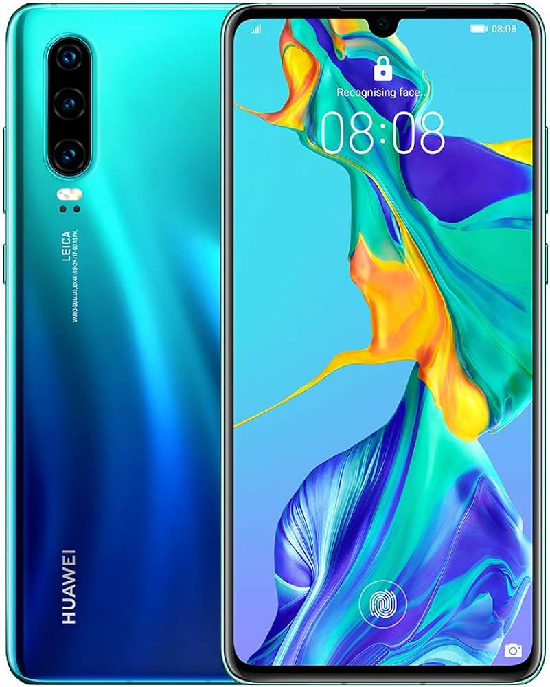 Amazon.co.jp: HUAWEI P30 オーロラブルー 【日本正規代理店品