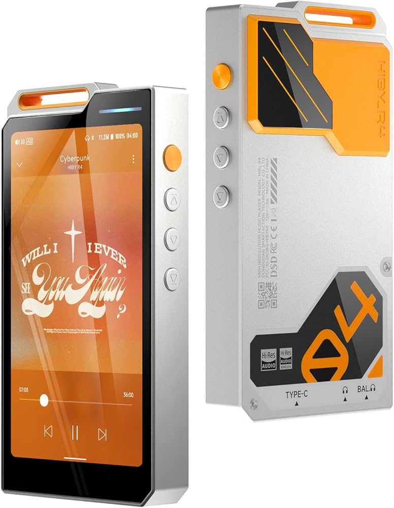 Amazon.com: HiBy R4 mp3 & mp4 Players spotify Player with