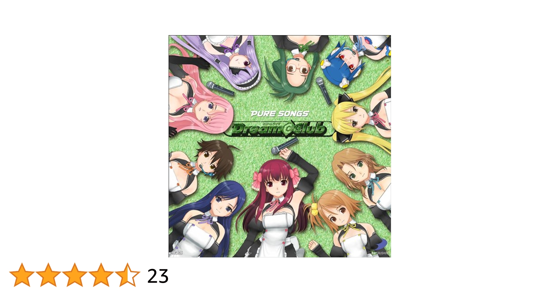 PURE SONGS ZERO＠DREAM C CLUB CD2枚組 Amazon.co.jp: PURE SONGS