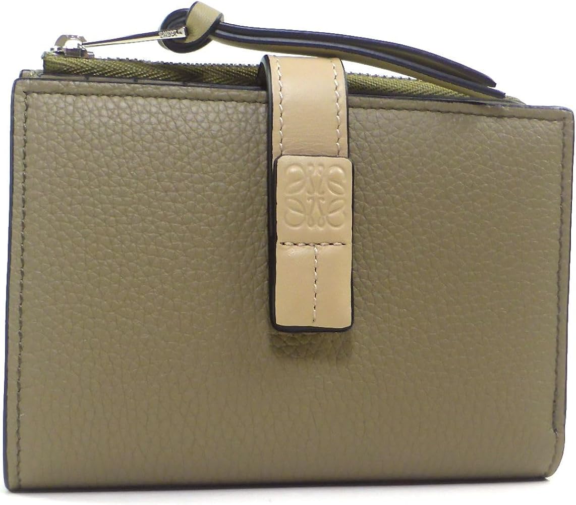 Amazon | [ロエベ] 二つ折り 財布 スリム ジップ バイフォールド