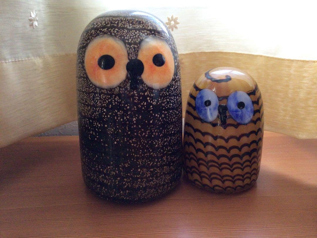 Amazon.co.jp: イッタラ バード ふくろう iittala オイバ トイッカ