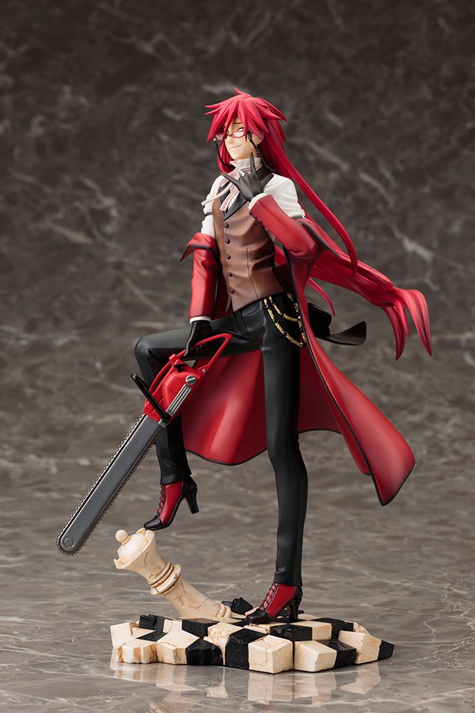Amazon.co.jp: ARTFX J 黒執事 Book of Circus グレル・サトクリフ 1/8