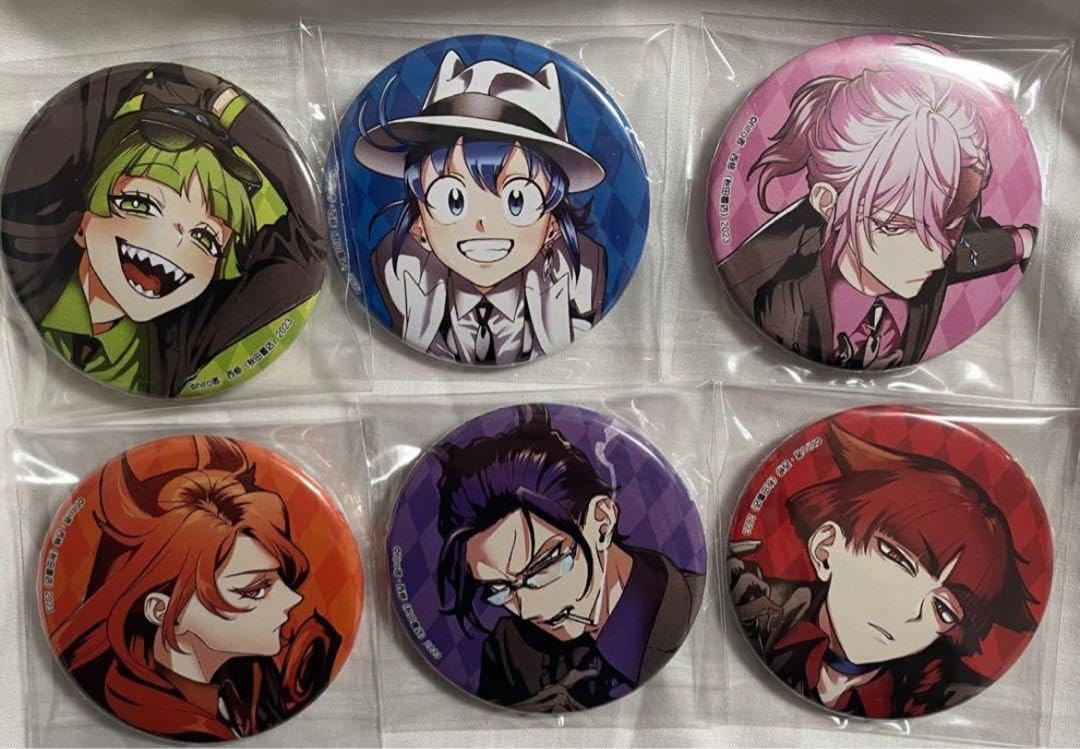 魔入りました！入間くん C101 コミケ ハート缶バッジ リード&入間