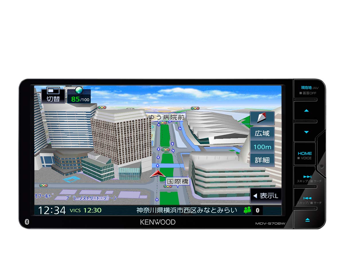 Amazon.co.jp: Kenwood Car Navigation Saisoku 7-Inch Wide MDV-S708W