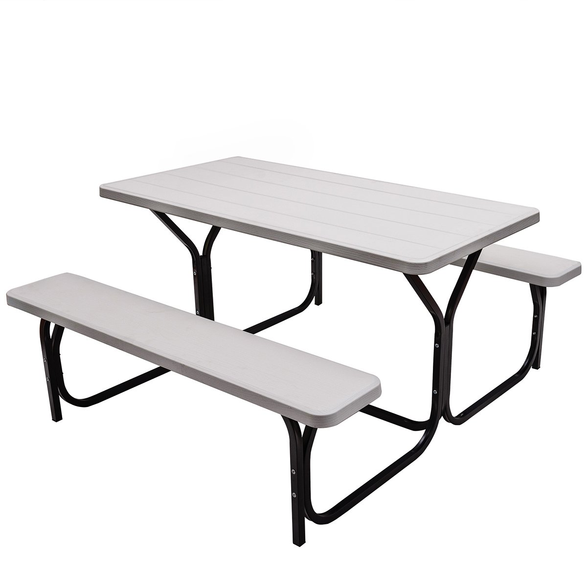 Amazon.com : Giantex Picnic Table Bench Set Outdoor Camping All