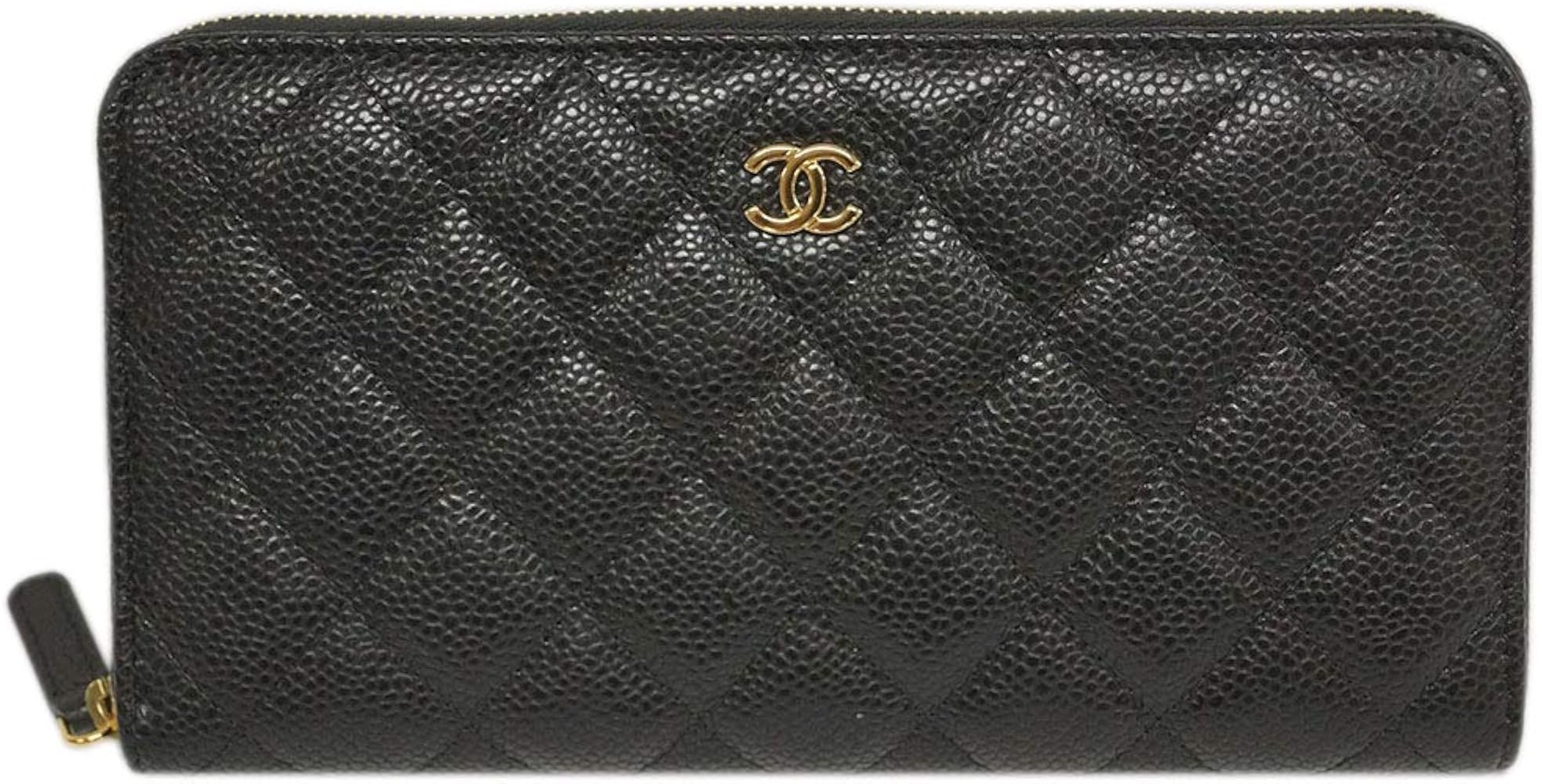 Amazon | [CHANEL] [シャネル] ラウンドファスナー 長財布 キャビア