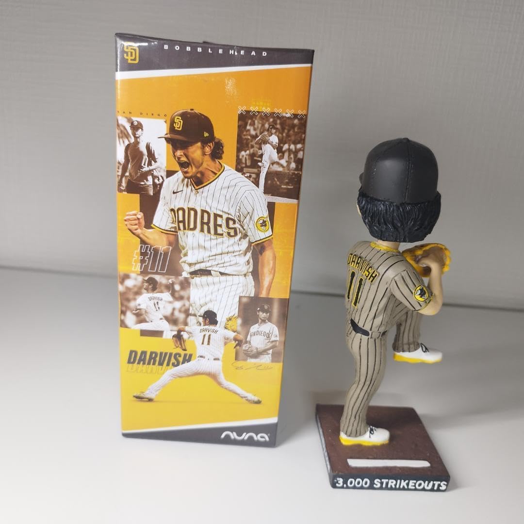 ダルビッシュ 3000奪三振 ボブルヘッド ピッチャー バブルヘッド f06b
