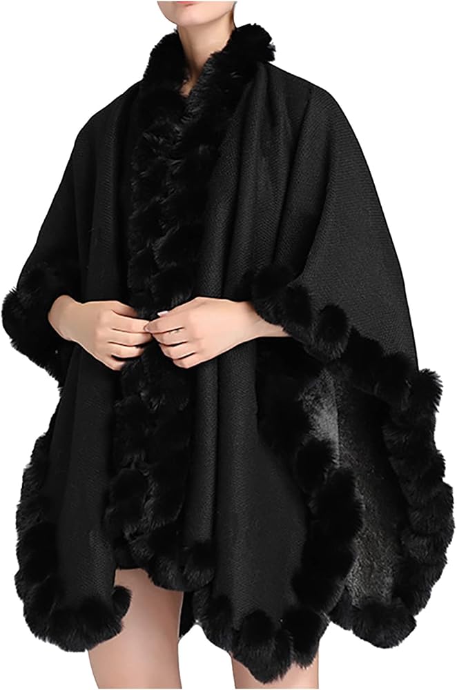 digne throw shawl coat black｜digne ディニュ throw shawl coat 黒