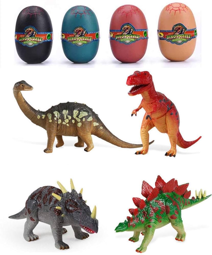 Amazon | 【3DpuZZle】立体パズル 恐竜のタマゴ 4個セット (C11) 全48