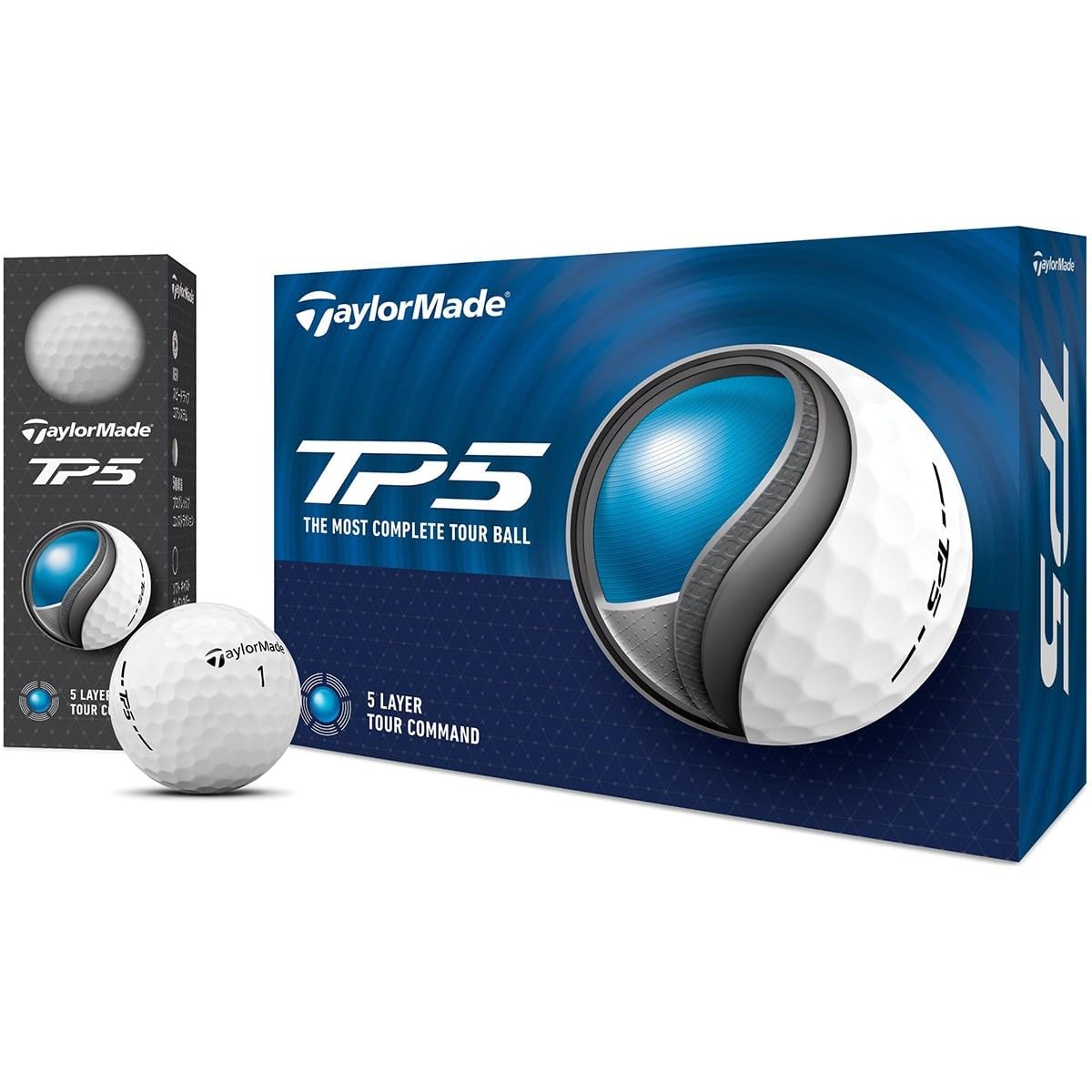 Amazon.co.jp: テーラーメイド TP5 ボール TP5 ボール 3ダースセット 3