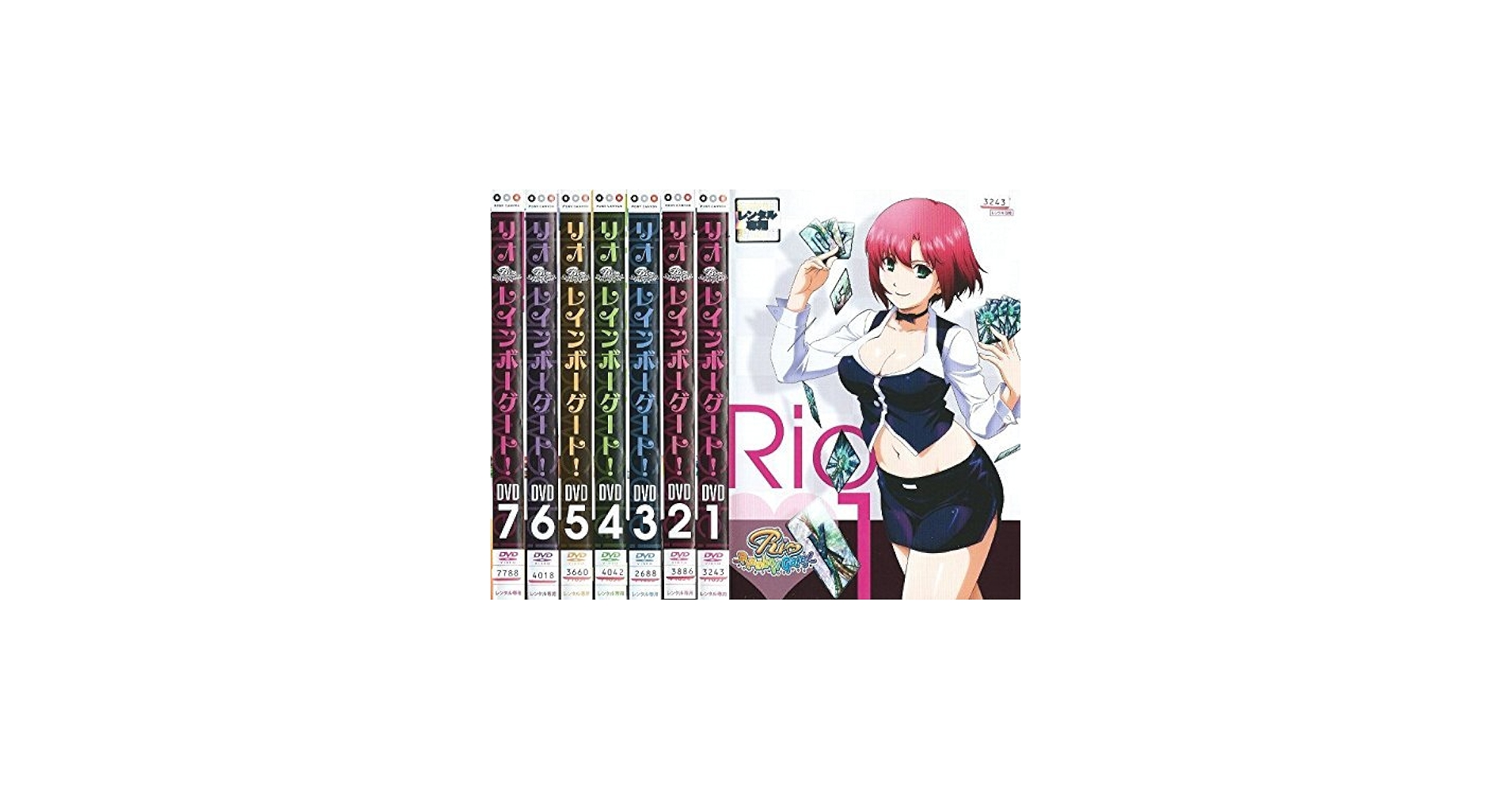 Rio: Rainbow Gate! DVD 全7巻 + サウンドトラック2枚 Amazon.co.jp: Rio