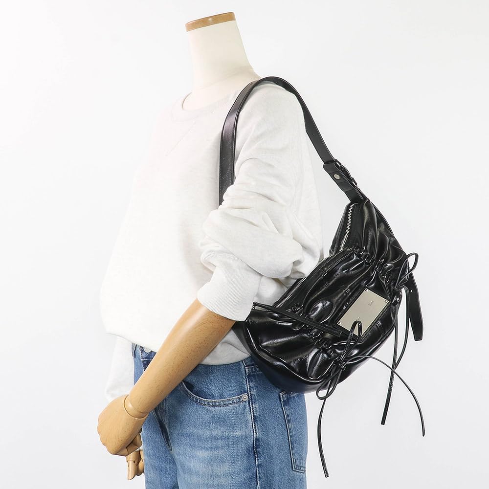 Amazon.co.jp: Matin Kim HALF SHIRRING RIBBON ROUND BAG 2-Way