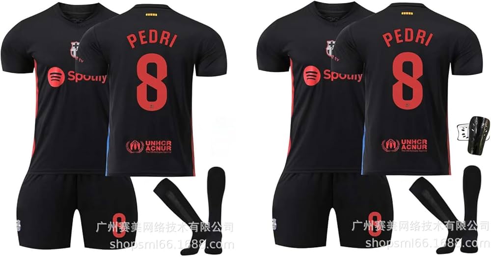 FC Barcelonaのクラシコ限定エドシーラン、ペドリ選手の8番 サイズM FC