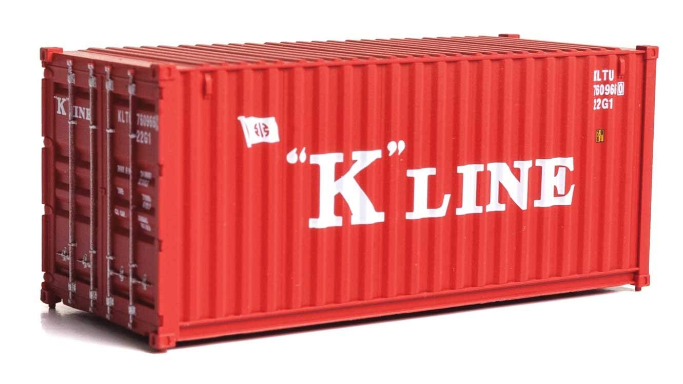 Amazon | 20 ' Corrugatedコンテナ – Assembled – - k-line (レッド